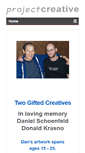 Mobile Screenshot of projectcreative.com